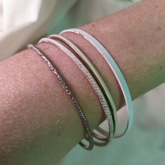 🛍5 for $25🛍11 metal bangle bracelets - Picture 5 of 8